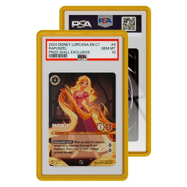 GradedGuard – PSA gegradeerde kaarthouder | Amber Edition (Geel)