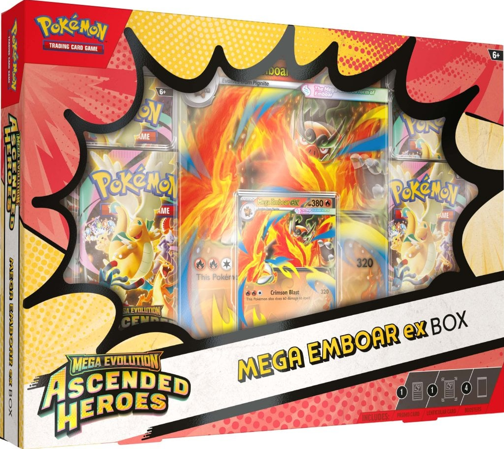 ( Pre Order )Ascended Heroes - Mega Emboar EX Box
