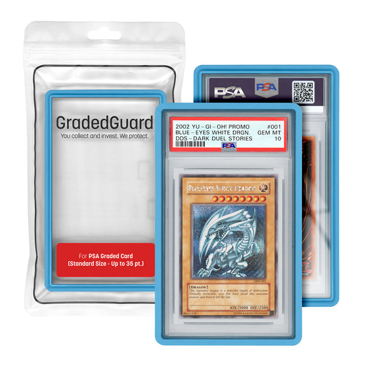 GradedGuard, PSA-gecertificeerde kaarthouder, blauw