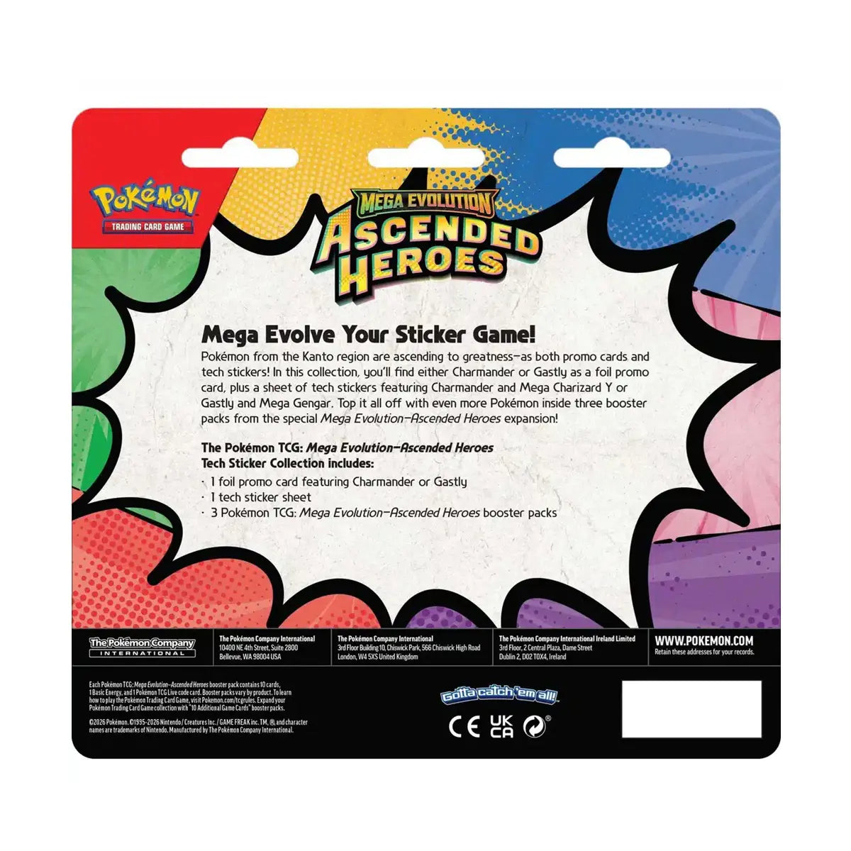 Ascended Heroes Tech Sticker Collection Charmander